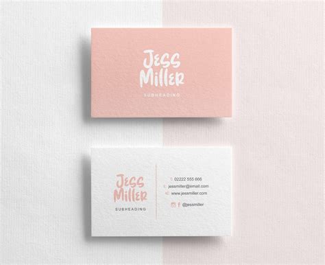 cute business cards for women.